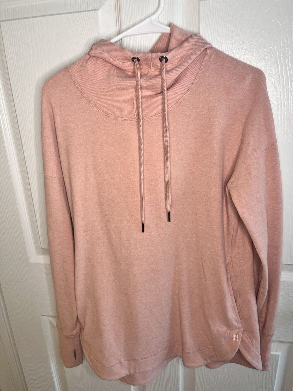 Sweaty Betty Escape Luxe Hoodie Hoody Top Size Small 4 Cowl Comfort Gym